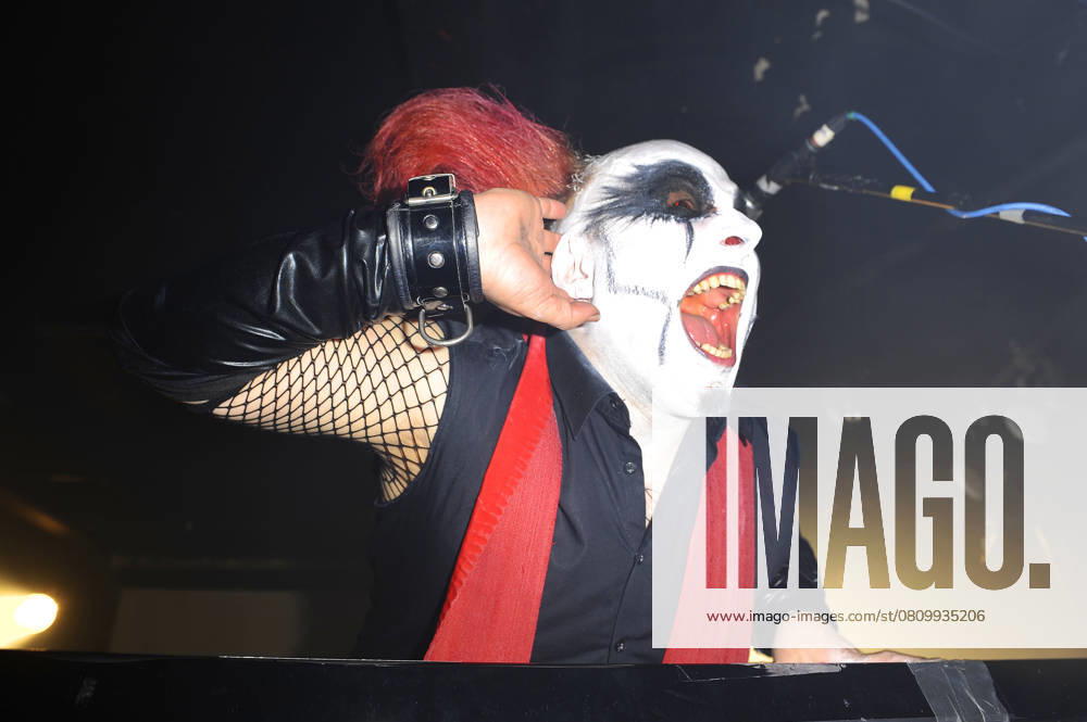 Das Ich performing Electrowerkz LONDON, ENGLAND - JANUARY 9: Bruno Kramm of Das Ich performing at Electrowerkz on January 9, 2016 in London, England. CAP MAR Martin Harris Great Britain