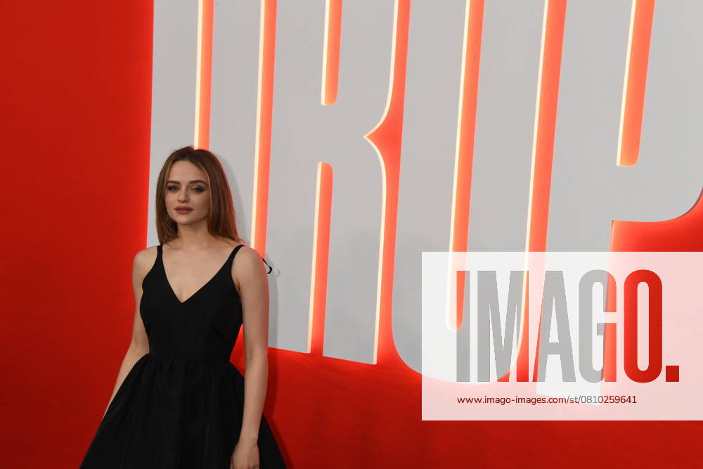 HOLLYWOOD, CALIFORNIA - APRIL 08:Joey King attends Universal Pictures presents the premiere of Drop at TCL Chinese Theatre on April 08, 2025 in Hollywood, California.