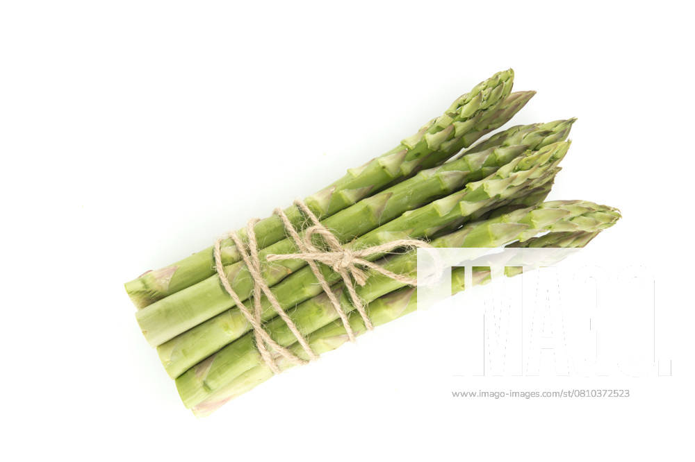 Fresh bunch of green asparagus tied with jute cord isolated on white background. Spring vegetable, eco friendly packaging , 58162716.jpg, asparagus, green, bunch, spring, food, healthy, vegetable, fresh, meal, diet, gourmet, vegetarian, organic, white, background, cuisine, dinner, cooking, nutrition, raw, delicious, ingredient, dish, natural, vegetables, salad, health, isolated, freshness, nobody, meat, kitchen, season, grilled, harvest RECORD DATE NOT STATED