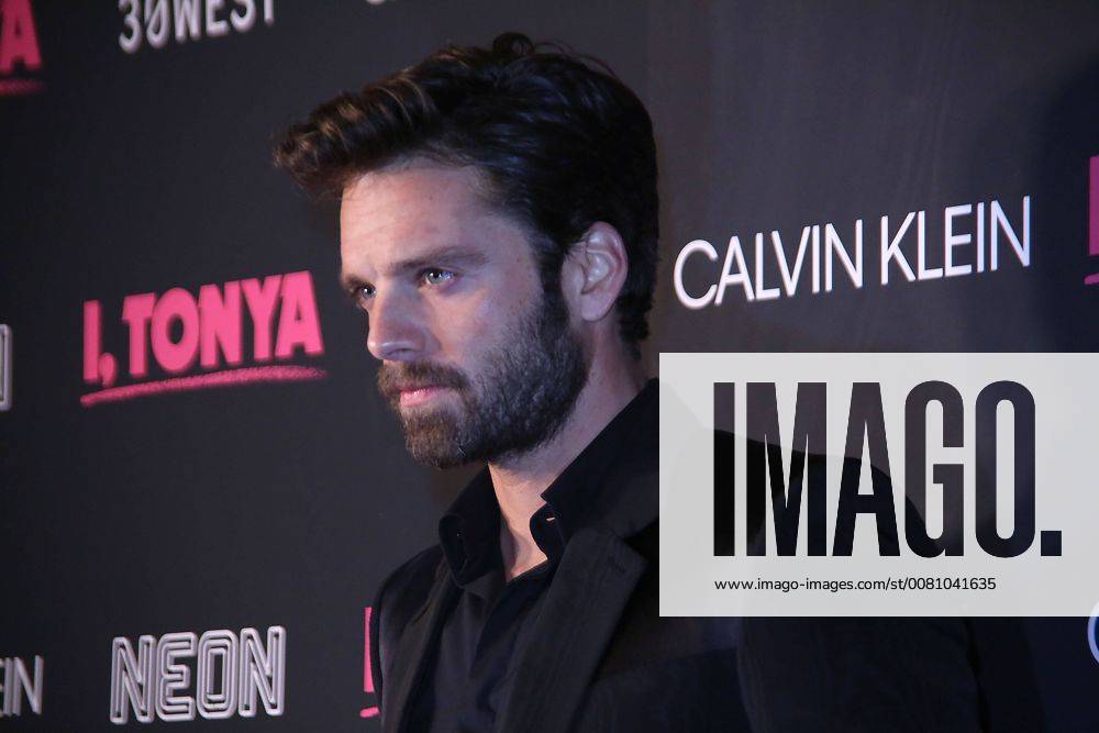 New York, N.Y, USA - SEBASTIAN STAN attends the I, Tonya New York Premiere,.Village East Cinema, NYC.November 28, 2017.Photos by , Globe Photos Inc. New York USA - ZUMAms4_ 20171128_zaa_ms4_009