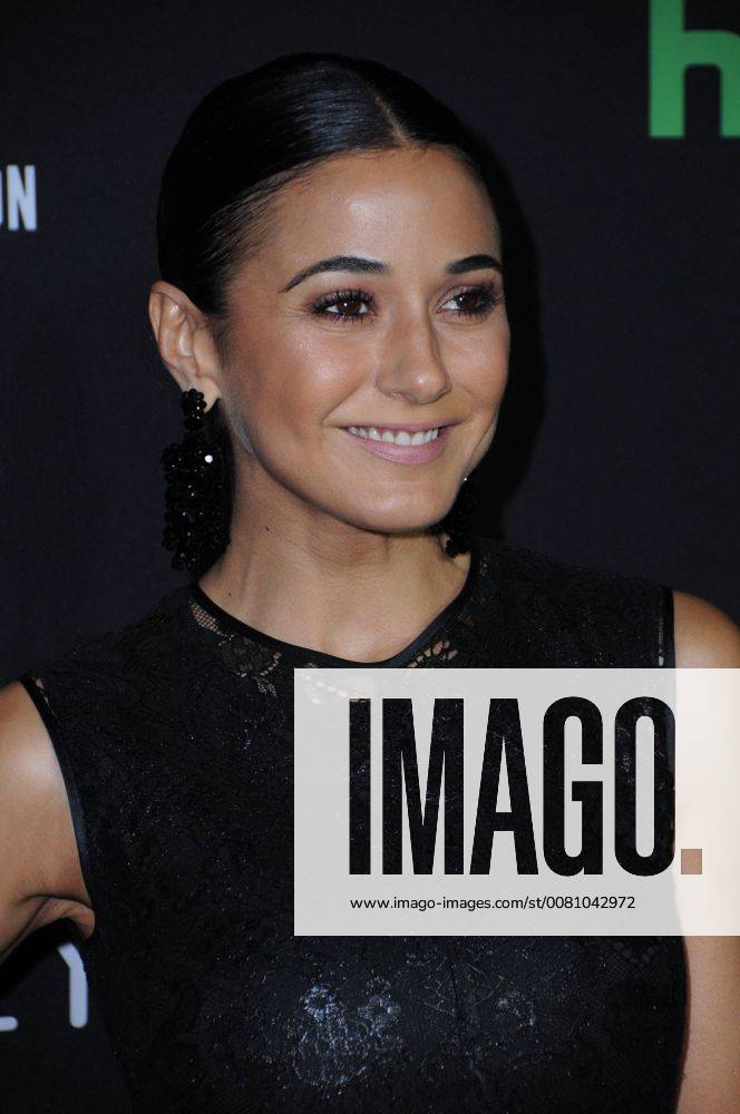 Hollywood, CA, U.S. - 28 November 2017 - Hollywood, California - Emmanuelle Chriqui. Hulu s Shut Eye Season 2 Premiere held at The Magic Castle. in Hollywood. Photo Credit: AdMedia Hollywood U.S. - ZUMAa123 20171128_zaa_a123_005
