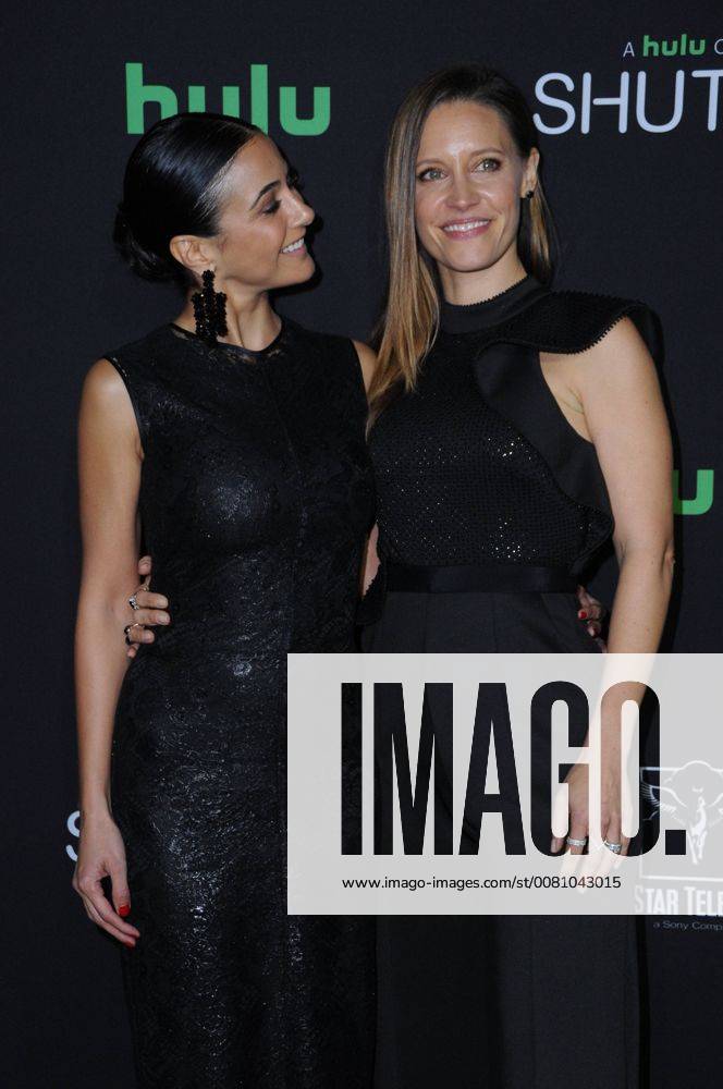 Hollywood, CA, U.S. - 28 November 2017 - Hollywood, California - Emmanuelle Chriqui, KaDee Strickland. Hulu s Shut Eye Season 2 Premiere held at The Magic Castle. in Hollywood. Photo Credit: AdMedia Hollywood U.S. - ZUMAa123 20171128_zaa_a123_026