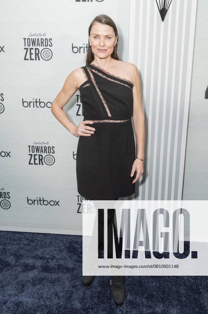 Tara Westwood attends US premiere of the BritBox Agatha Christie s Towards Zero at Metrograph in New York on April 9, 2025 New York USA - ZUMAr339 20250409_znp_r339_004