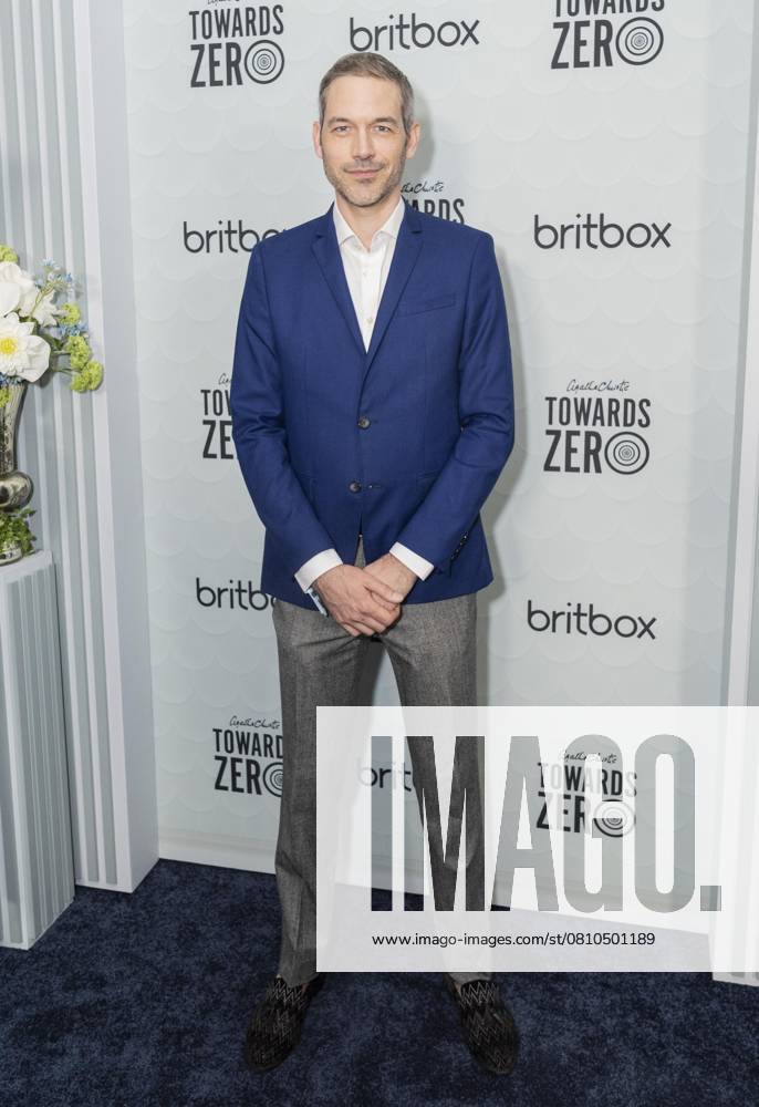 Evan Hoyt Thompson attends US premiere of the BritBox Agatha Christie s Towards Zero at Metrograph in New York on April 9, 2025 New York USA - ZUMAr339 20250409_znp_r339_008