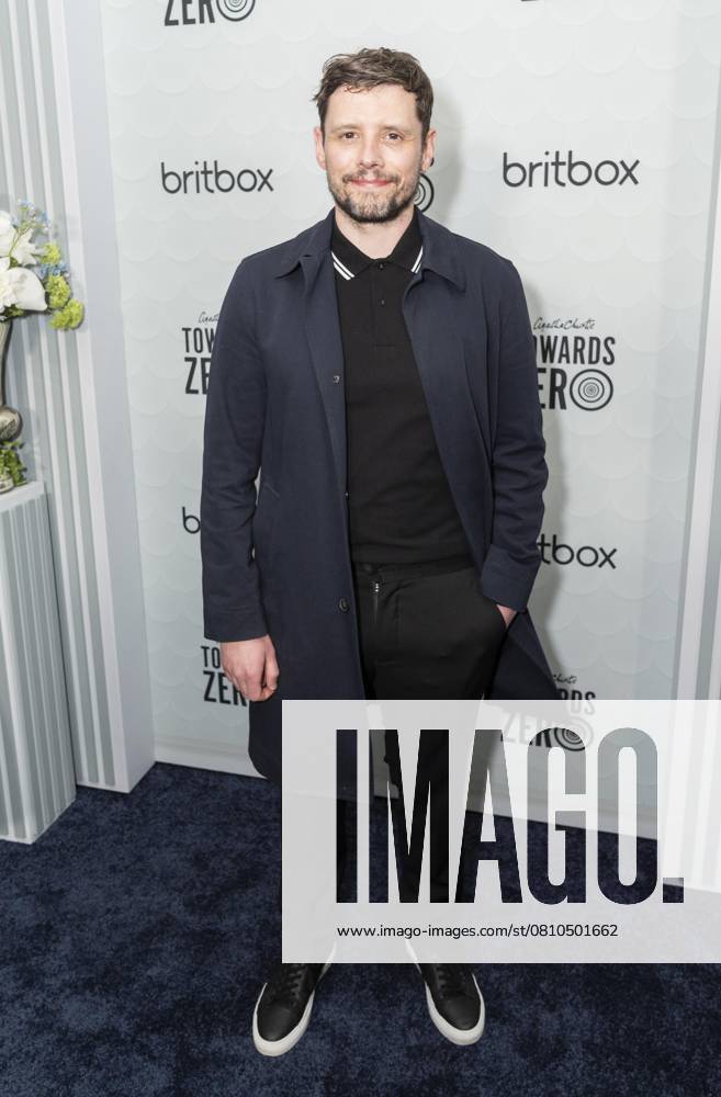 Sam Yates attends US premiere of the BritBox Agatha Christie s Towards Zero at Metrograph in New York on April 9, 2025 New York USA - ZUMAr339 20250409_znp_r339_039