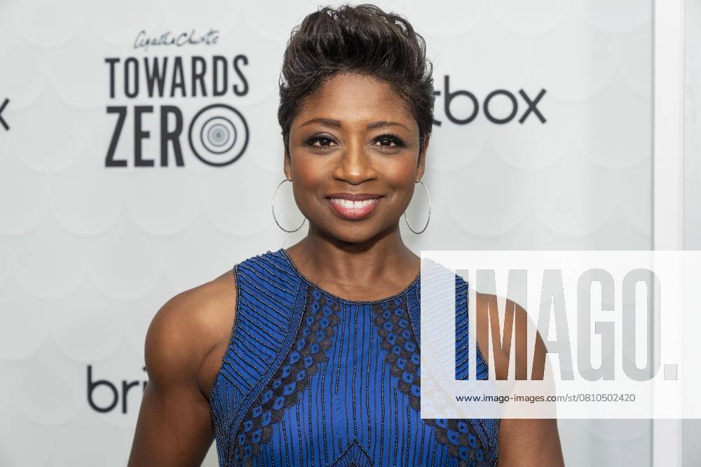 Montego Glover wearing dress by Parker attends US premiere of the BritBox Agatha Christie s Towards Zero at Metrograph in New York on April 9, 2025 New York USA - ZUMAr339 20250409_znp_r339_065