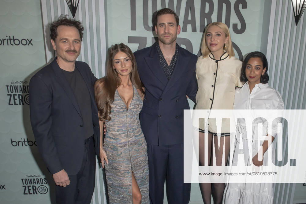 BritBox s Agatha Christie s towards Zero New York premiere in New York, USA - 09 Apr 2025 (L-R) Matthew Rhys, Mimi Keene, Oliver Jackson-Cohen, Ella Lily Hyland and Anjana Vasan attend Agatha Christie s Towards Zero New York premiere at Metrograph. New York United States