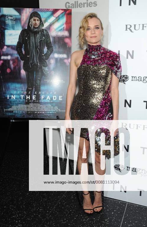 NEW YORK, NY - December 4: Diane Kruger attends the New York premiere for In the Fade at MoMA on December 4, 2017 in New York City.