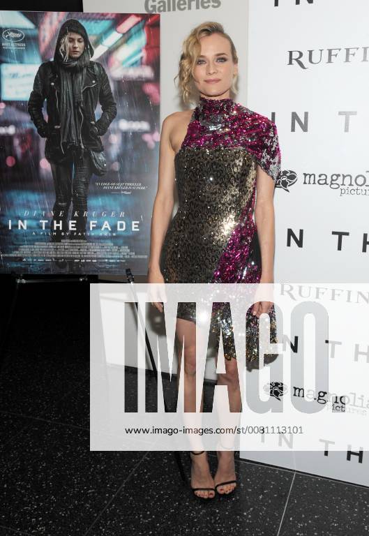 NEW YORK, NY - December 4: Diane Kruger attends the New York premiere for In the Fade at MoMA on December 4, 2017 in New York City.