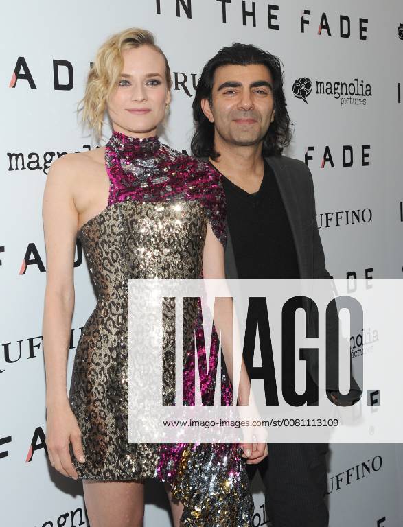 NEW YORK, NY - December 4: Diane Kruger and Director Fatih Akin attends the New York premiere for In the Fade at MoMA on December 4, 2017 in New York City.