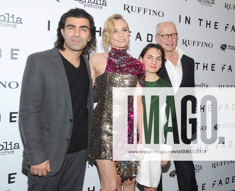 NEW YORK, NY - December 4: Director Fatih Akin, Diane Kruger and producers Nurhan Sekerci - Porst and Herman Weigel attends the New York premiere for In the Fade at MoMA on December 4, 2017 in New York City.