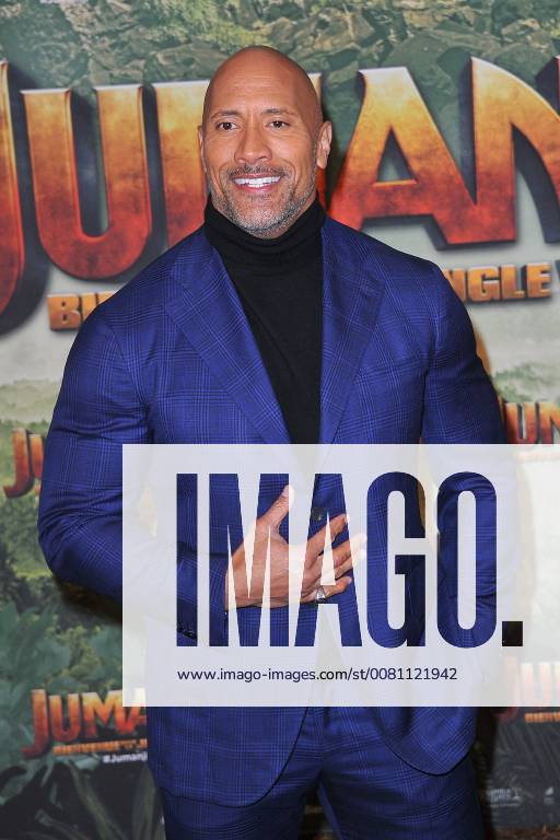 Dwayne Johnson, The Rock , attends Jumanji movie premiere at Le Grand Rex in Paris, France, on December 05, 2017. Photo by Favier E-PRESSPHOTO.COM Paris France 564599