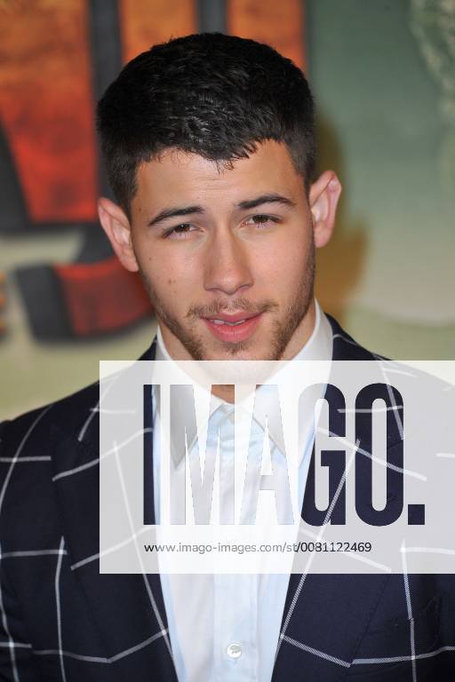 Nick Jonas attends Jumanji movie premiere at Le Grand Rex in Paris, France, on December 05, 2017. Photo by Favier E-PRESSPHOTO.COM Paris France 564599