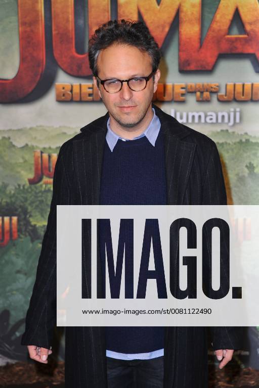Movie director Jake Kasdan attends Jumanji movie premiere at Le Grand Rex in Paris, France, on December 05, 2017. Photo by Favier E-PRESSPHOTO.COM Paris France 564599