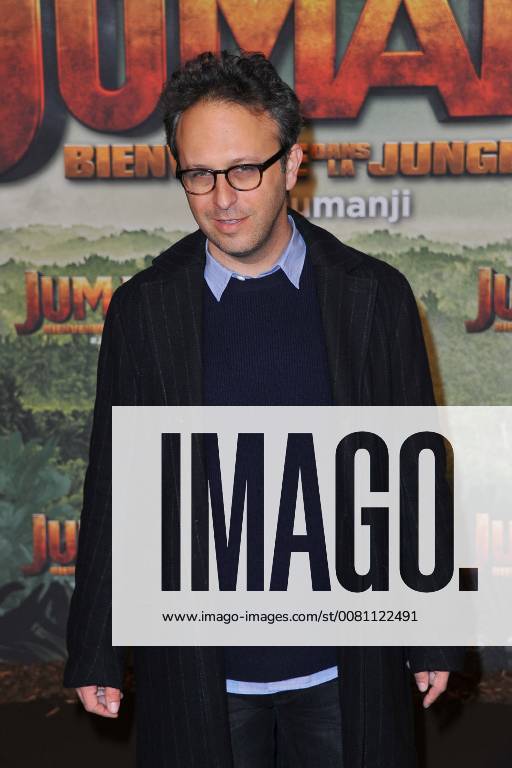 Movie director Jake Kasdan attends Jumanji movie premiere at Le Grand Rex in Paris, France, on December 05, 2017. Photo by Favier E-PRESSPHOTO.COM Paris France 564599