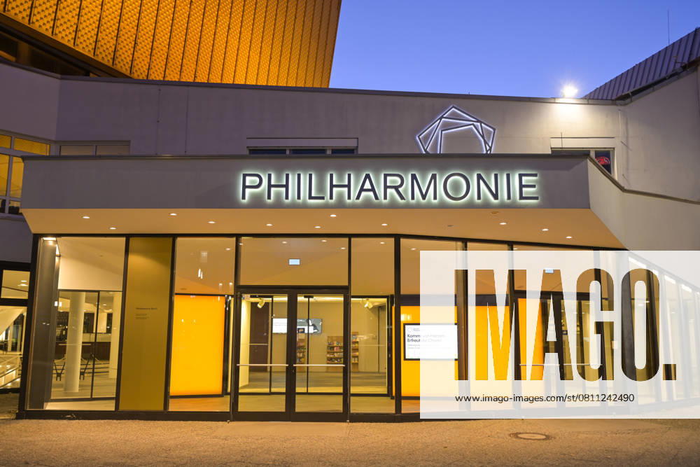 Philharmonie, Kulturforum, Tiergarten, Mitte, Berlin, Germany