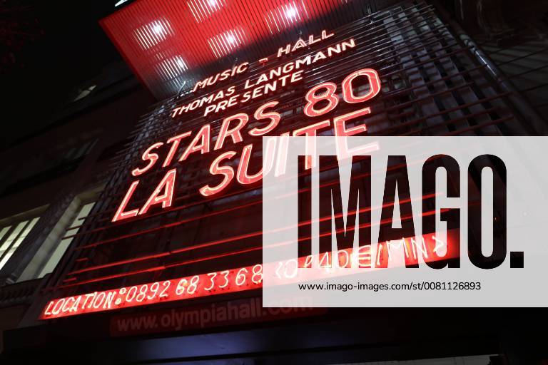 Affiche Stars 80, La suite NEWS: Avant premiere STARS 80, La suite - Paris - 05 12 2017 CleaCastel Panoramic