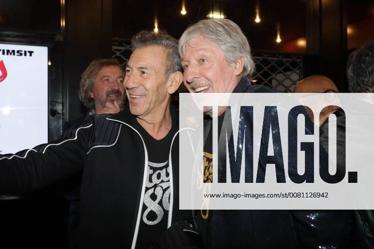 FRANCOIS FELDMAN COOKIE DINGLER NEWS: Avant premiere STARS 80, La suite - Paris - 05 12 2017 CleaCastel Panoramic