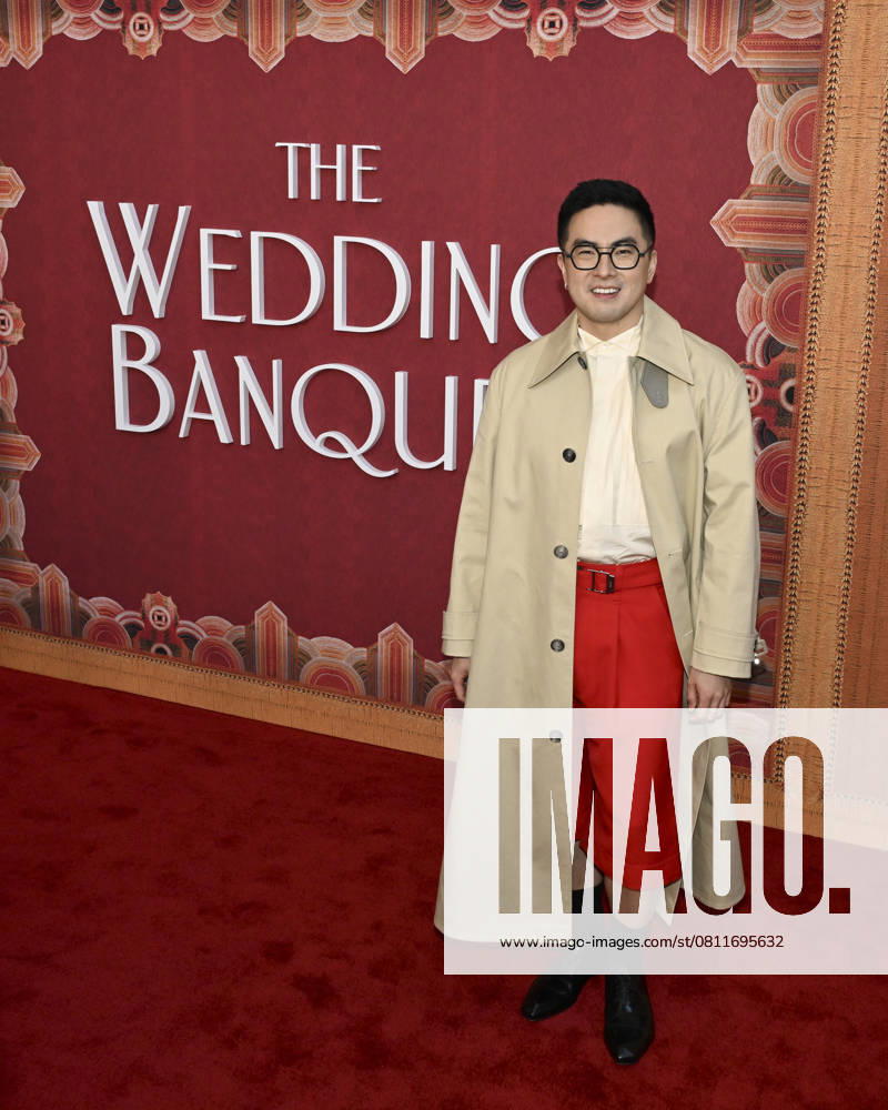 Bowen Yang attends The Wedding Banquet Los Angeles Premiere. Los Angeles USA - ZUMAb173 20250414_aap_b173_018