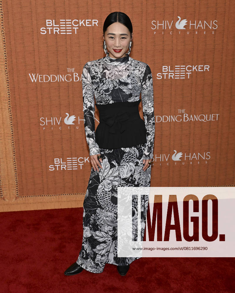Ke-Xi Wu attends The Wedding Banquet Los Angeles Premiere. Los Angeles USA - ZUMAb173 20250414_aap_b173_027