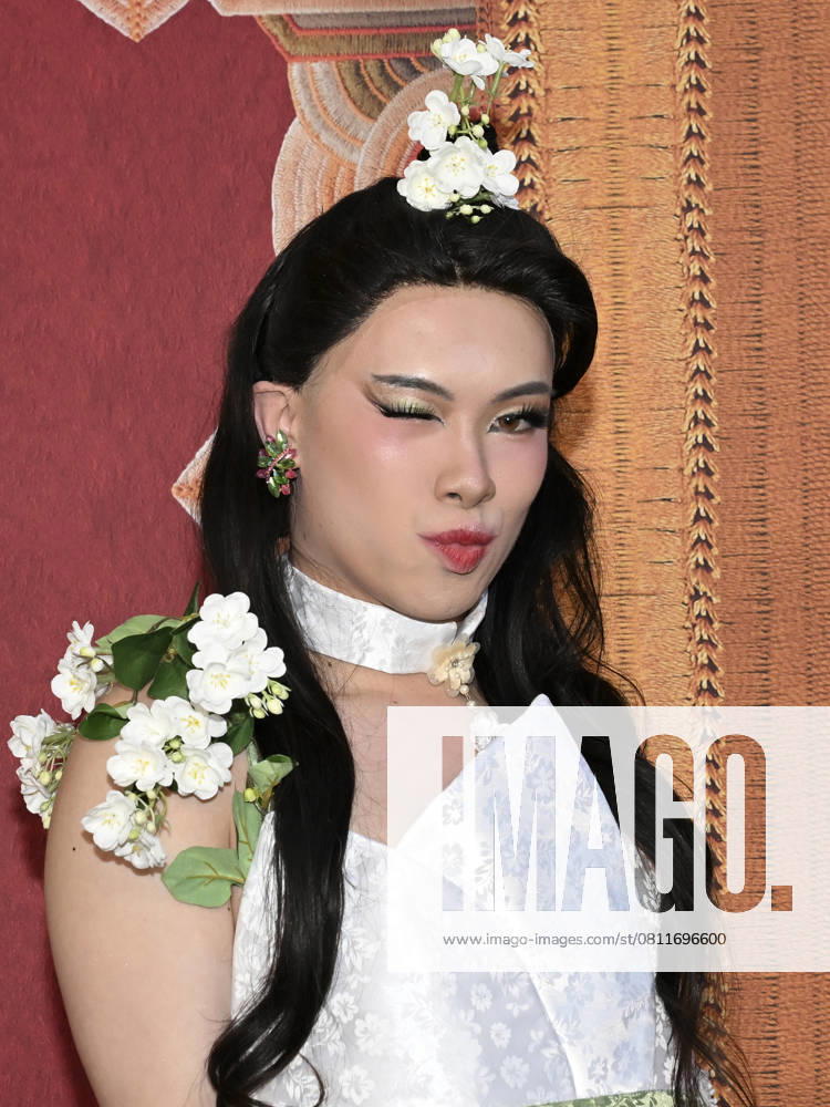 Miss Shu Mai attends The Wedding Banquet Los Angeles Premiere. Los Angeles USA - ZUMAb173 20250414_aap_b173_028