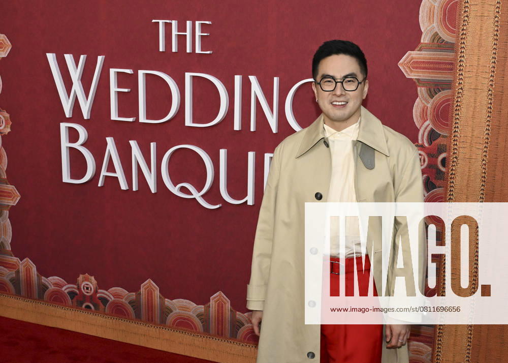Bowen Yang attends The Wedding Banquet Los Angeles Premiere. Los Angeles USA - ZUMAb173 20250414_aap_b173_033