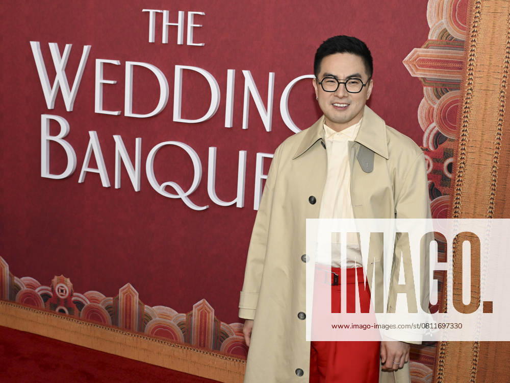 Bowen Yang attends The Wedding Banquet Los Angeles Premiere. Los Angeles USA - ZUMAb173 20250414_aap_b173_042