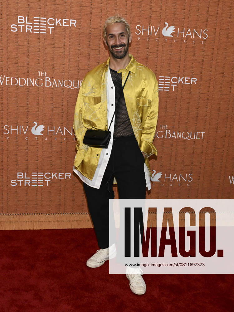 Matthew Simonelli attends The Wedding Banquet Los Angeles Premiere. Los Angeles USA - ZUMAb173 20250414_aap_b173_047
