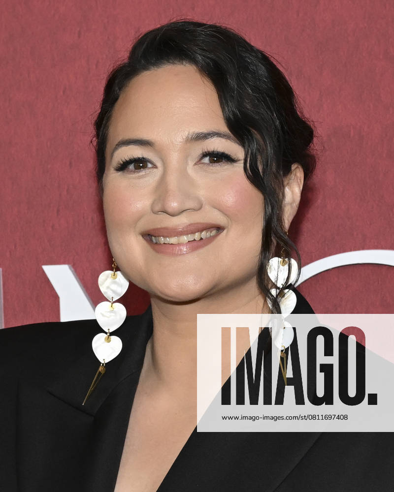 Lily Gladstone attends The Wedding Banquet Los Angeles Premiere. Los Angeles USA - ZUMAb173 20250414_aap_b173_051