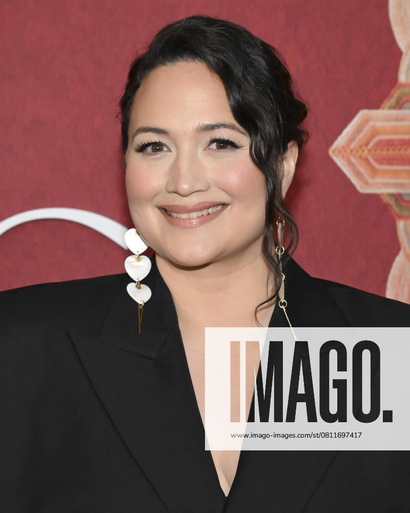Lily Gladstone attends The Wedding Banquet Los Angeles Premiere. Los Angeles USA - ZUMAb173 20250414_aap_b173_053