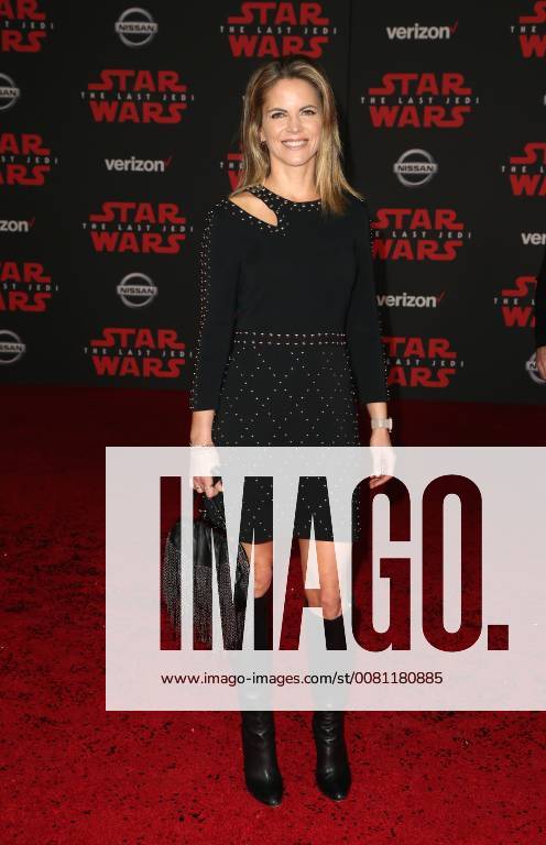LOS ANGELES, CA - DECEMBER 9: Natalie Morales, at Premiere Of Disney Pictures And Lucasfilm s Star Wars: The Last Jedi at Shrine Auditorium in Los Angeles, California on December 9, 2017.