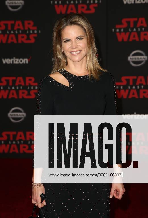 LOS ANGELES, CA - DECEMBER 9: Natalie Morales, at Premiere Of Disney Pictures And Lucasfilm s Star Wars: The Last Jedi at Shrine Auditorium in Los Angeles, California on December 9, 2017.