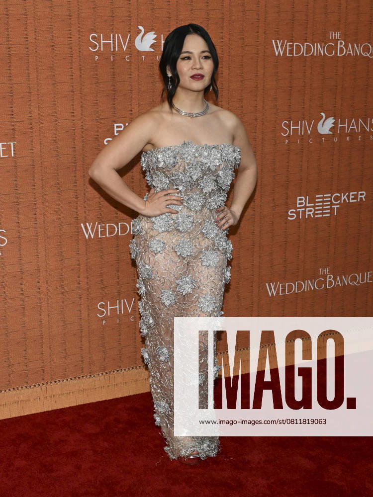 Kelly Marie Tran attends The Wedding Banquet Los Angeles Premiere. Los Angeles USA - ZUMAb173 20250414_aap_b173_088
