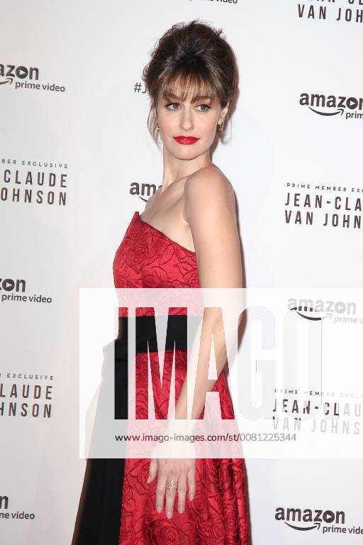Lancement de la serie Jean Claude Van Johnson au cinema le Grand Rex a Paris. Photo: Laurent Guerin E Press Photo Kat Foster Paris France 566112
