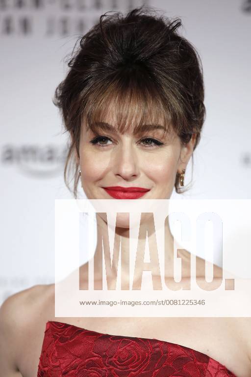 Lancement de la serie Jean Claude Van Johnson au cinema le Grand Rex a Paris. Photo: Laurent Guerin E Press Photo Kat Foster Paris France 566112