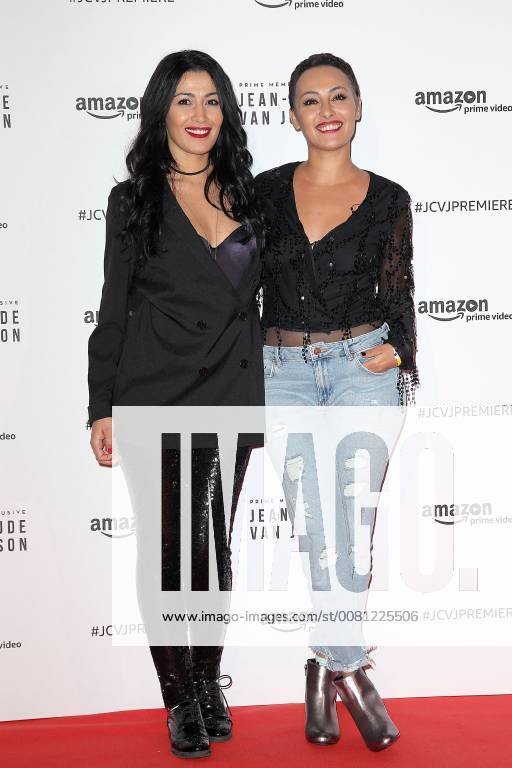 Lancement de la serie Jean Claude Van Johnson au cinema le Grand Rex a Paris. Photo: Laurent Guerin E Press Photo Karima Charni;Hedia Charni Paris France 566112