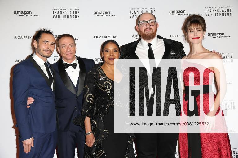 Lancement de la serie Jean Claude Van Johnson au cinema le Grand Rex a Paris. Photo: Laurent Guerin E Press Photo Jean Claude Van Damme;Phylicia Rashad;Kat Foster Paris France 566112