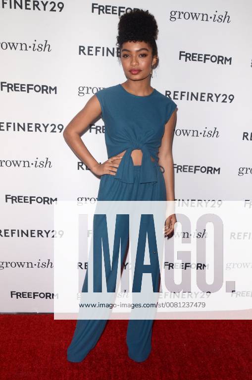 HOLLYWOOD, CA - DECEMBER 13: Yara Shahidi at the Grown-ish Premiere at Lure Nightclub in Hollywood, California on December 13, 2017.