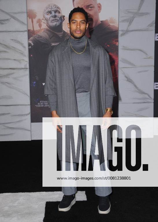 Westwood, CA, U.S. - 13 December 2017 - Westwood, California - Brandon Bell. Netflix s Bright Los Angeles Premiere held at Regency Village Theatre in Westwood. Photo Credit: AdMedia Westwood U.S. - ZUMAa123 20171213_zaa_a123_267