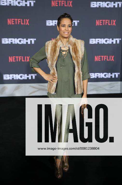 WESTWOOD, CA - DECEMBER 13: Daphne Wayans, at Premiere Of Netflix s Bright at The Regency Village Theatre, In Hollywood, California on December 13, 2017.