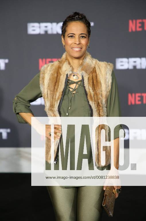 WESTWOOD, CA - DECEMBER 13: Daphne Wayans, at Premiere Of Netflix s Bright at The Regency Village Theatre, In Hollywood, California on December 13, 2017.