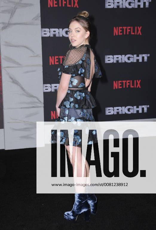 Westwood, CA, U.S. - 13 December 2017 - Westwood, California - Sydney Sweeney. Netflix s Bright Los Angeles Premiere held at Regency Village Theatre in Westwood. Photo Credit: AdMedia Westwood U.S. - ZUMAa123 20171213_zaa_a123_280