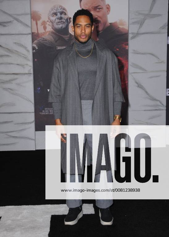 Westwood, CA, U.S. - 13 December 2017 - Westwood, California - Brandon Bell. Netflix s Bright Los Angeles Premiere held at Regency Village Theatre in Westwood. Photo Credit: AdMedia Westwood U.S. - ZUMAa123 20171213_zaa_a123_281