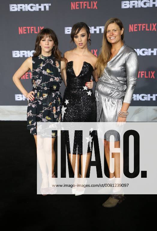 WESTWOOD, CA - DECEMBER 13: Jackie Tohn, Kate Nash, Marianna Palka, at Premiere Of Netflix s Bright at The Regency Village Theatre, In Hollywood, California on December 13, 2017.