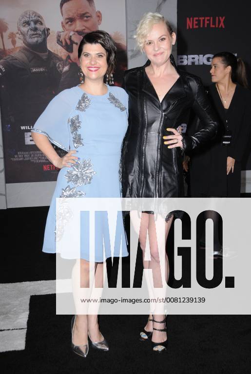 Westwood, CA, U.S. - 13 December 2017 - Westwood, California - Rebekka Johnson, Kimmy Gatewood. Netflix s Bright Los Angeles Premiere held at Regency Village Theatre in Westwood. Photo Credit: AdMedia Westwood U.S. - ZUMAa123 20171213_zaa_a123_311