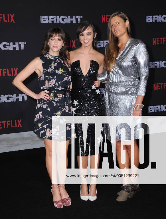 Westwood, CA, U.S. - 13 December 2017 - Westwood, California - Jackie Tohn, Britt Baron, Marianna Palka. Netflix s Bright Los Angeles Premiere held at Regency Village Theatre in Westwood. Photo Credit: AdMedia Westwood U.S. - ZUMAa123 20171213_zaa_a123_296