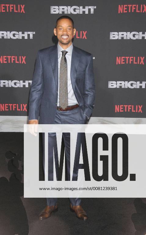 Los Angeles, California, United States - December 13th 2017 - Los Angeles, California USA - Actor WILL SMITH at Bright Premiere held at the Regency Theater Village, Westwood, CA. Los Angeles United States - ZUMAf05_ 20171213_zaf_f05_084