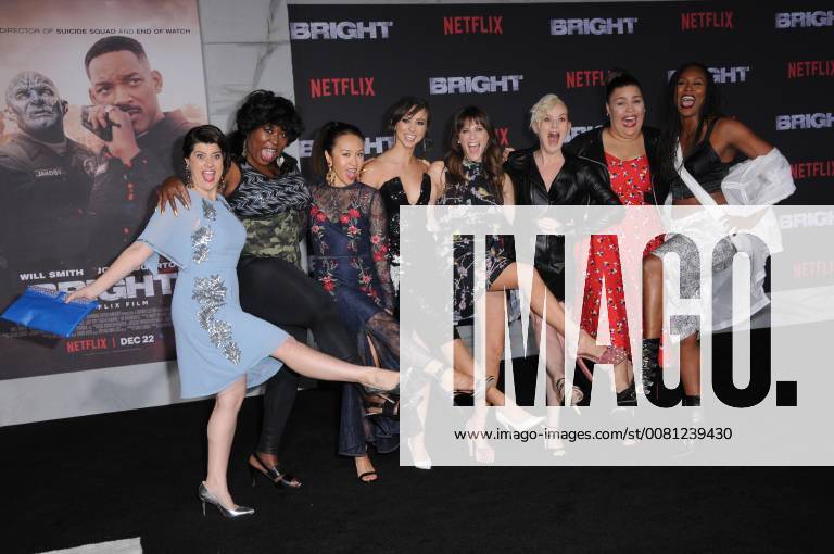 Westwood, CA, U.S. - 13 December 2017 - Westwood, California - Cast of Netflix s Glow . Netflix s Bright Los Angeles Premiere held at Regency Village Theatre in Westwood. Photo Credit: AdMedia Westwood U.S. - ZUMAa123 20171213_zaa_a123_335