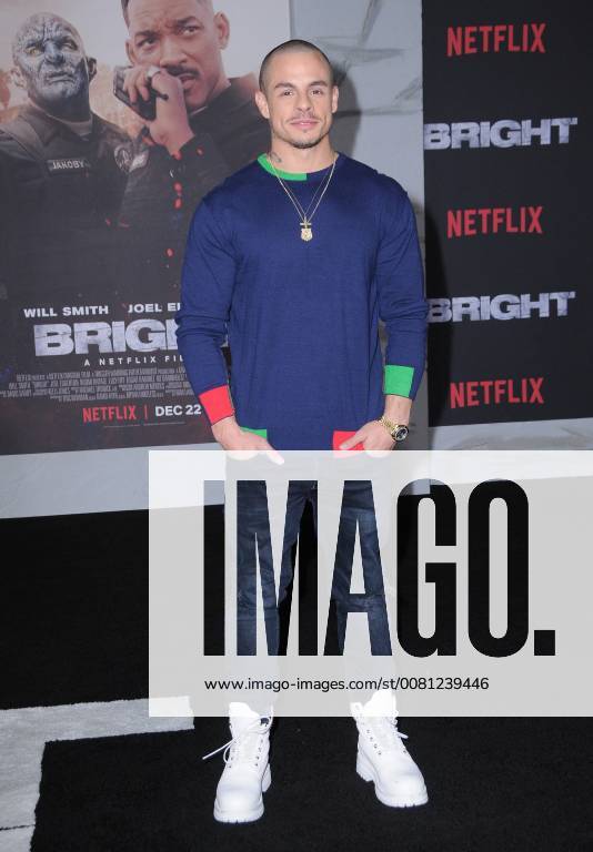 Westwood, CA, U.S. - 13 December 2017 - Westwood, California - Casper Smart. Netflix s Bright Los Angeles Premiere held at Regency Village Theatre in Westwood. Photo Credit: AdMedia Westwood U.S. - ZUMAa123 20171213_zaa_a123_331