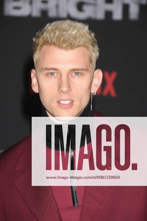 Los Angeles, California, United States - December 13th 2017 - Los Angeles, California USA - MACHINE GUN KELLY at Bright Premiere held at the Regency Theater Village, Westwood, CA. Los Angeles United States - ZUMAf05_ 20171213_zaf_f05_054